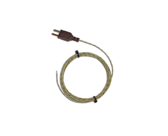 Thermocouple Type T, Exposed Tip, Fiberglass Insulated, 3 m - PT. Sumber Instrumindo